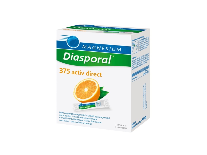 MAGNESIUM DIASPORAL Activ direct orange 20 pièces