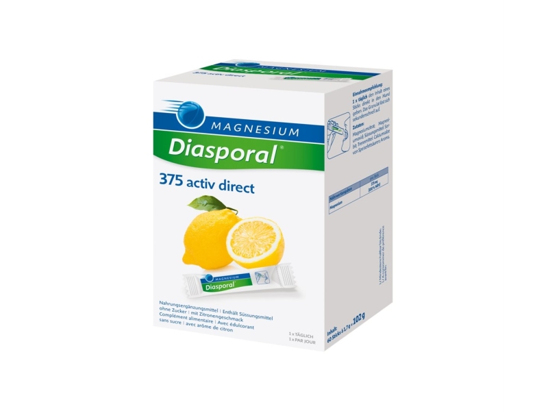 MAGNESIUM DIASPORAL Activ direct citron 60 pièces