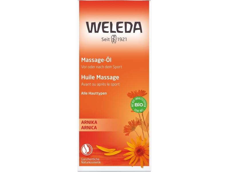 WELEDA olio massage arnica flacone 200 ml