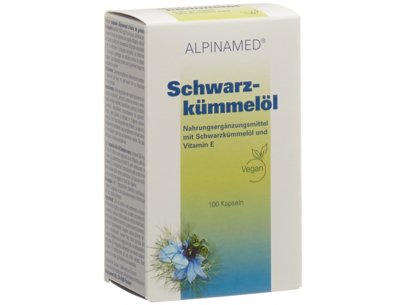 ALPINAMED Schwarzkümmelöl Kapseln 100 Stück