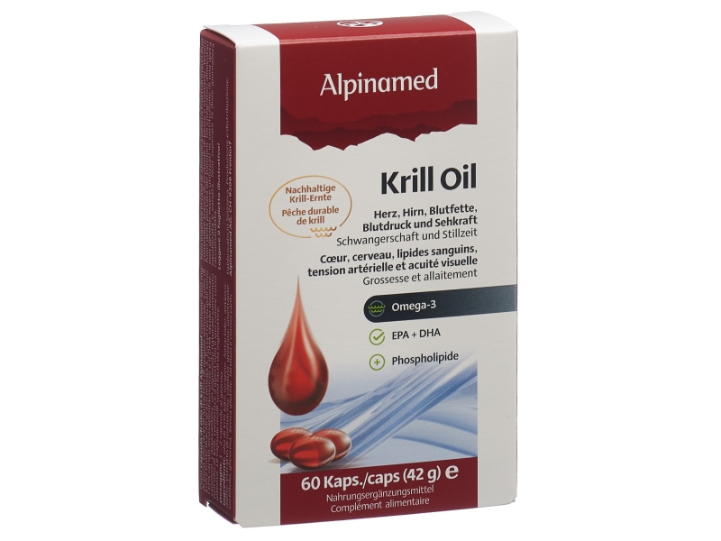ALPINAMED Olio di krill capsule 60 pezzi