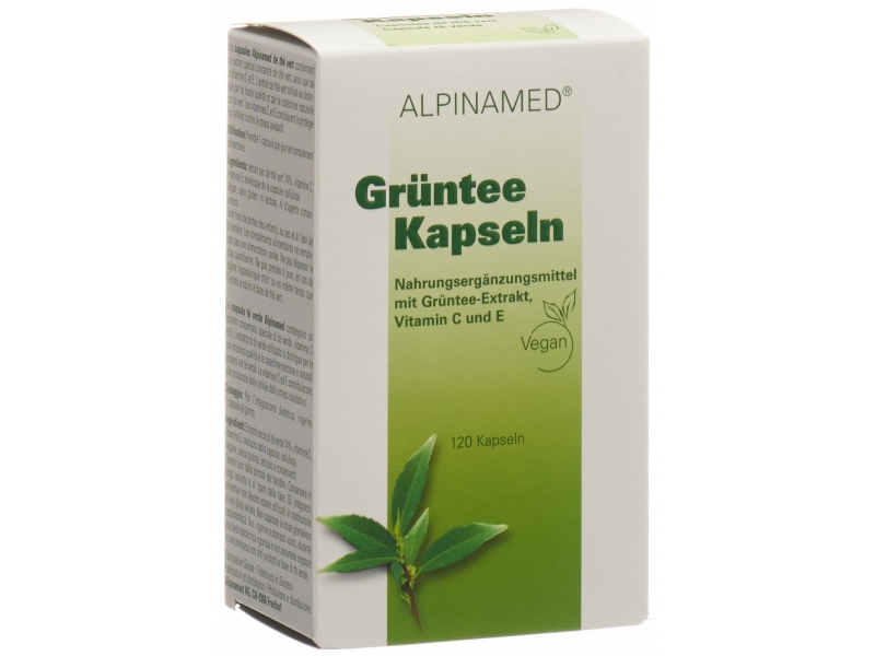 ALPINAMED Grüntee Kapseln 120 Stück