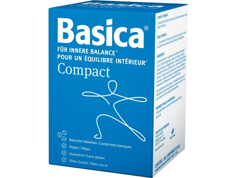 BASICA Compact comprimés sels minéraux 360 pièces